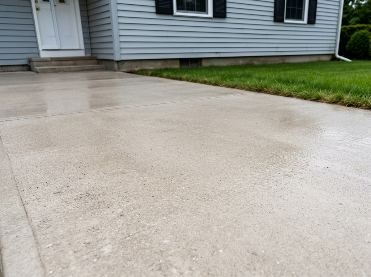 Driveways after